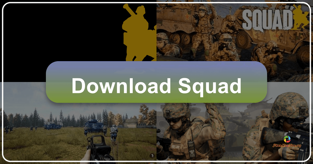 Squad: a tactical FPS emphasizing teamwork, strategy, and realistic combat in large-scale multiplayer battles. /images/download-squad.png