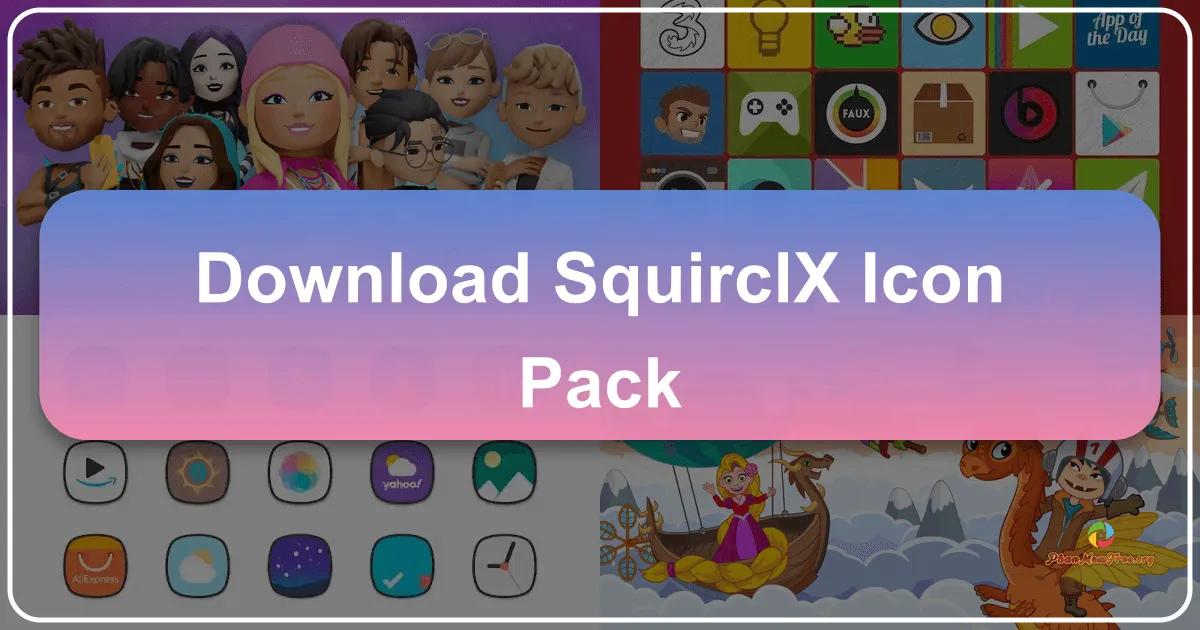 Squirclx - Icon Pack: A Comprehensive Review