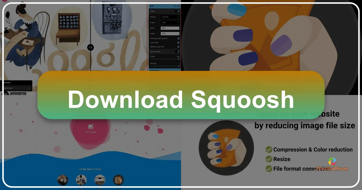 Squoosh: Công cụ nén ảnh trực tuyến mạnh mẽ và dễ sử dụng của Google