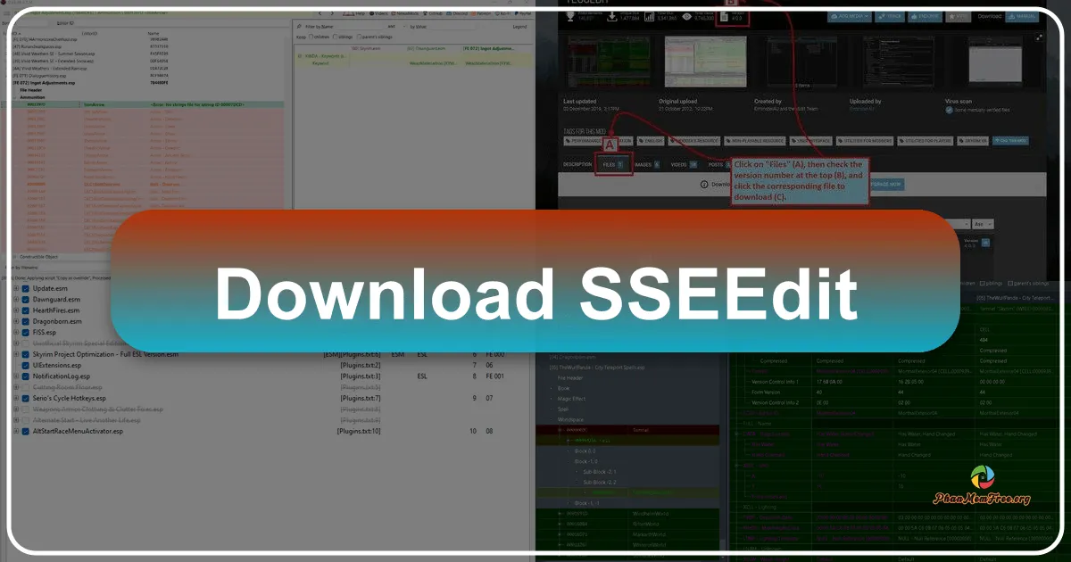 SSEEdit: The Essential Mod Manager for Skyrim Special Edition