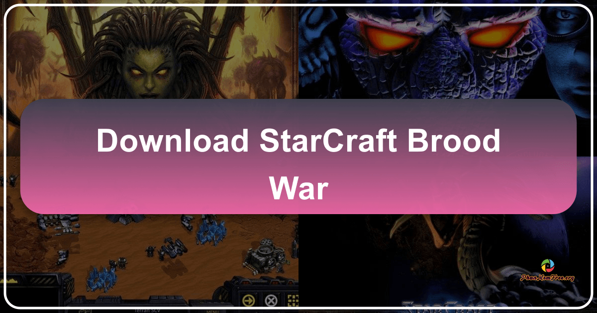 StarCraft: Brood War - Bản mở rộng huyền thoại của Chiến tranh Ngôi Sao, nâng tầm trải nghiệm game. /images/download-starcraft-brood-war.png