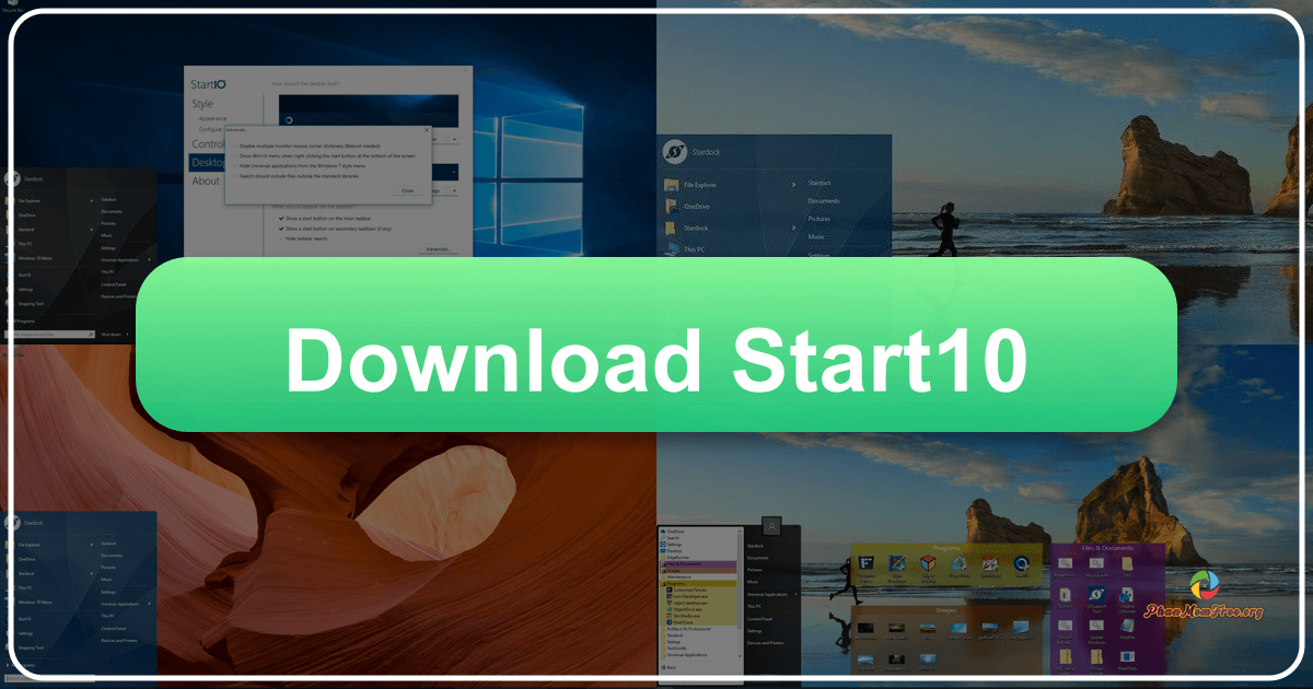 Start10 revives the classic Windows Start Menu experience with customizable features and seamless integration. /images/download-start10.png