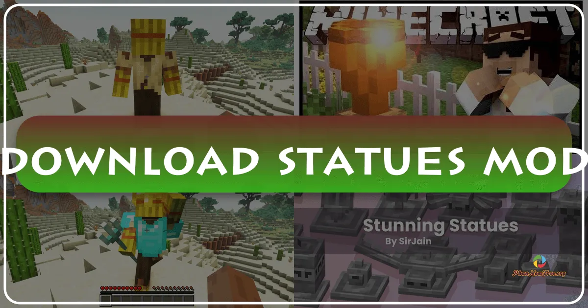 Statues Mod: Thêm Sức Sống Cho Thế Giới Minecraft