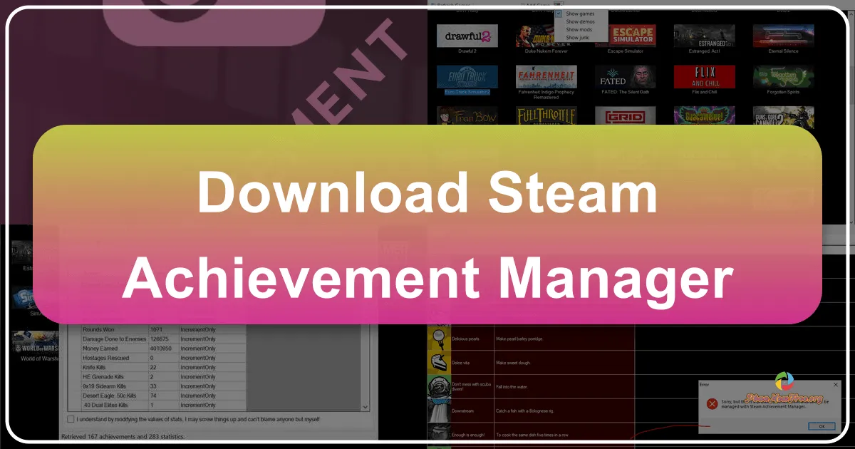 Steam Achievement Manager: A Deep Dive into the Controversial Gaming Utility
