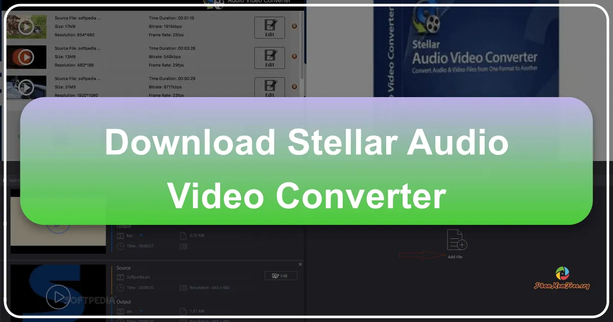Stellar Audio Video Converter: Your Ultimate Media Conversion and Editing Hub