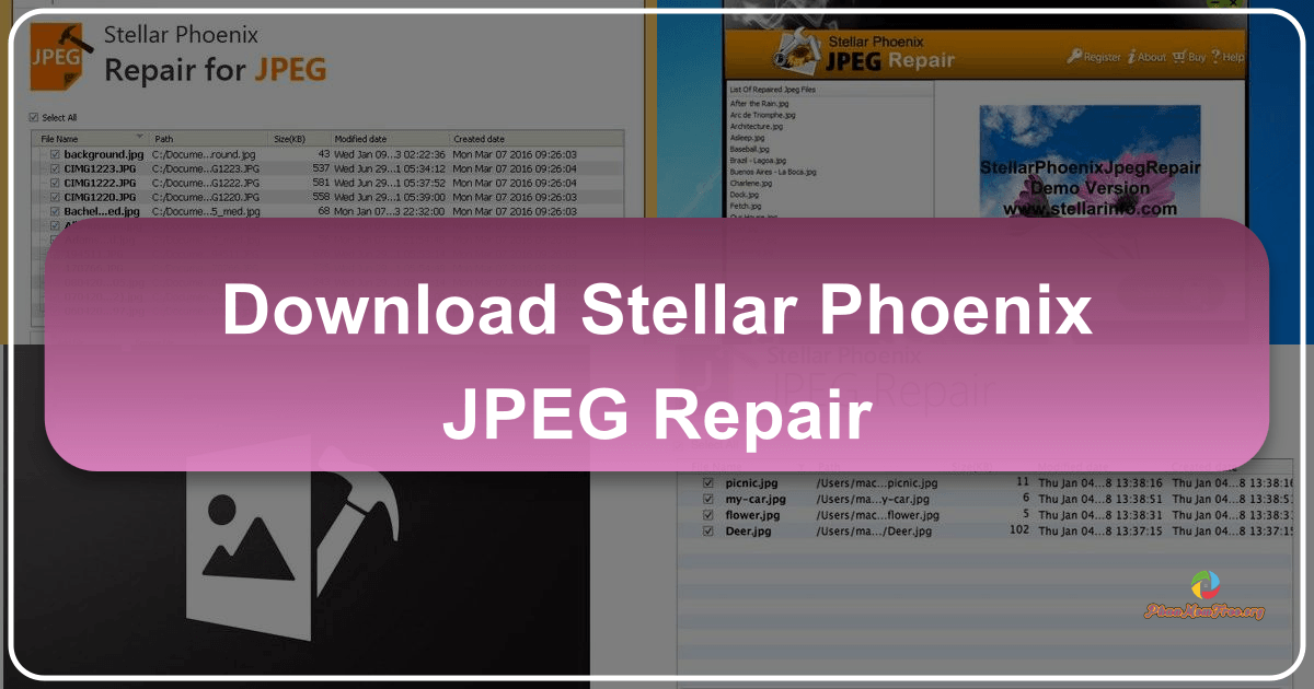 Stellar Phoenix JPEG Repair restores damaged JPEG images with ease and efficiency, offering a user-friendly solution. /images/download-stellar-phoenix-jpeg-repair.png