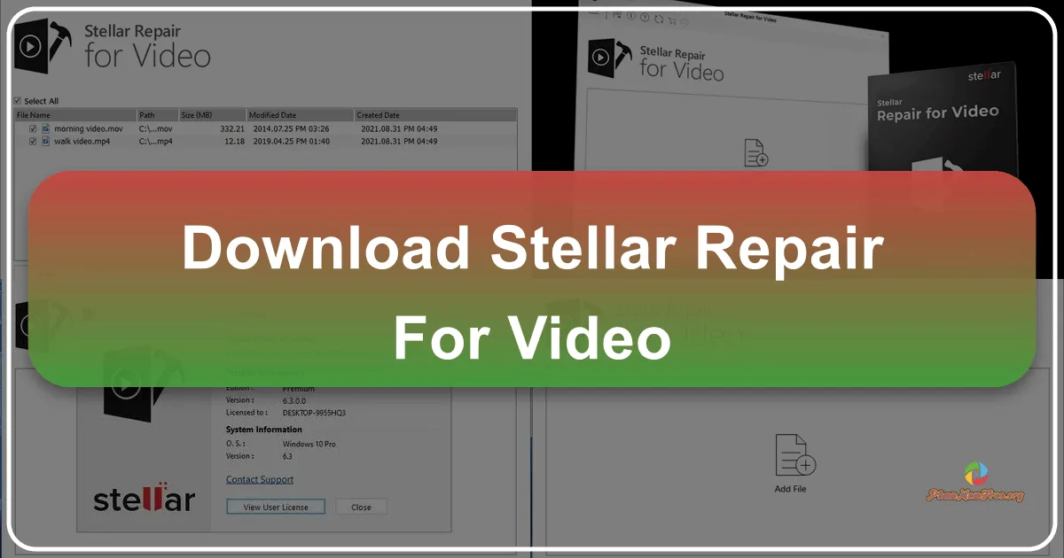 Stellar Repair for Video: A Comprehensive Guide to Restoring Damaged Video Files