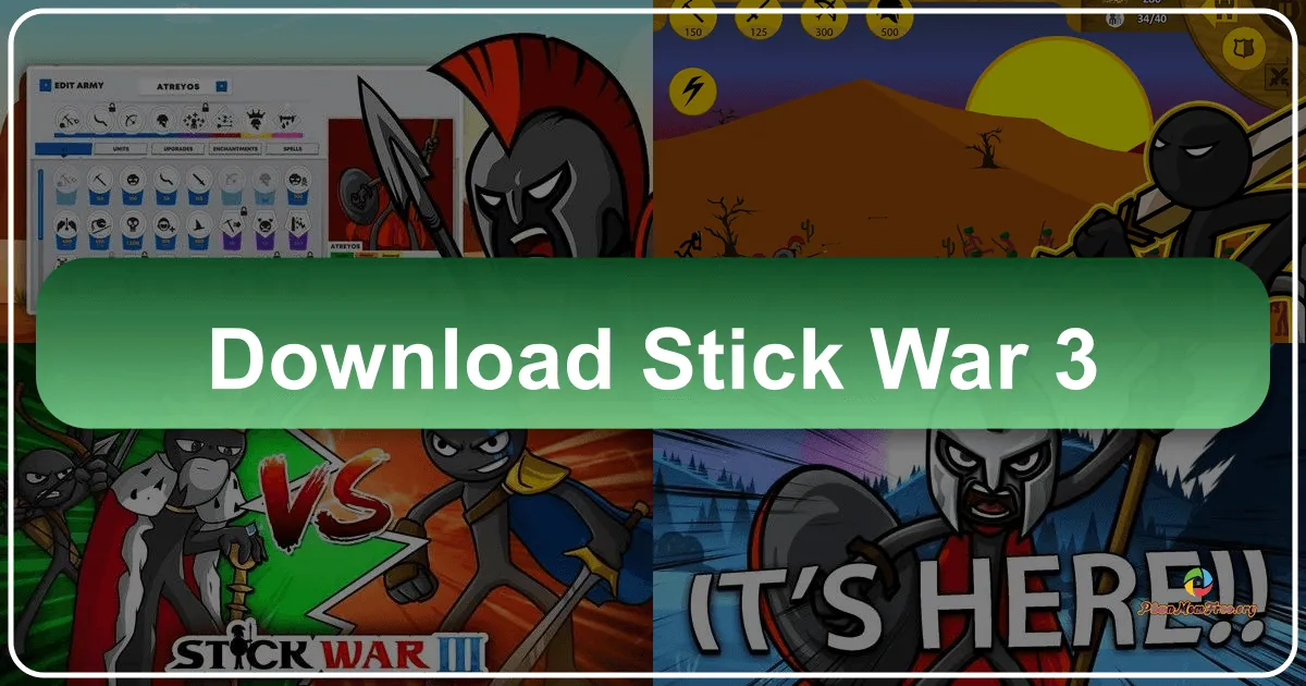 Stick War 3: A Deep Dive into the Engaging World of Stick Figure Warfare