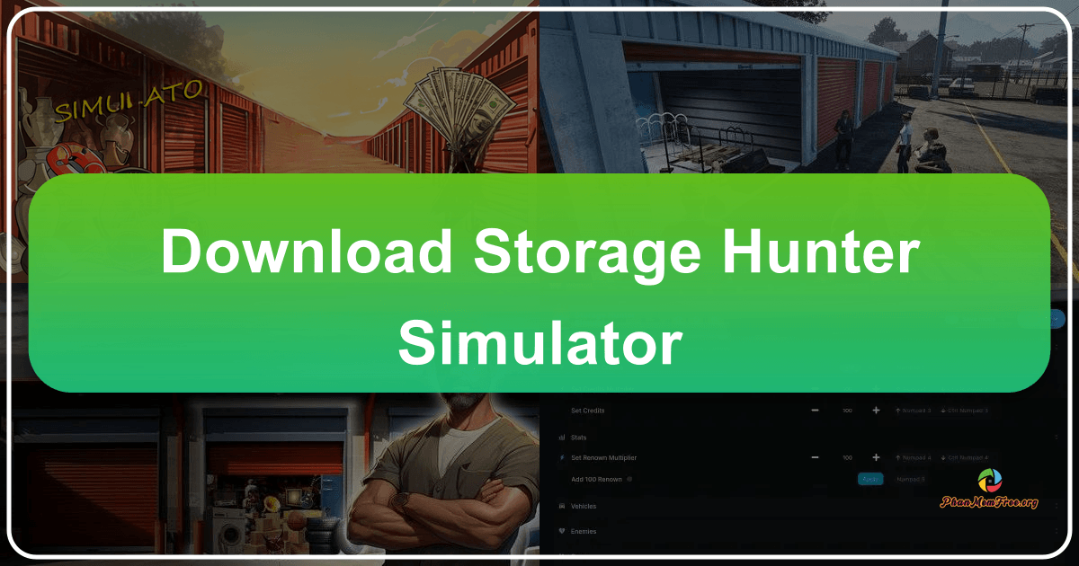 Storage Hunter Simulator offers a unique blend of auction bidding and business management in a thrilling game experience. /images/download-storage-hunter-simulator.png