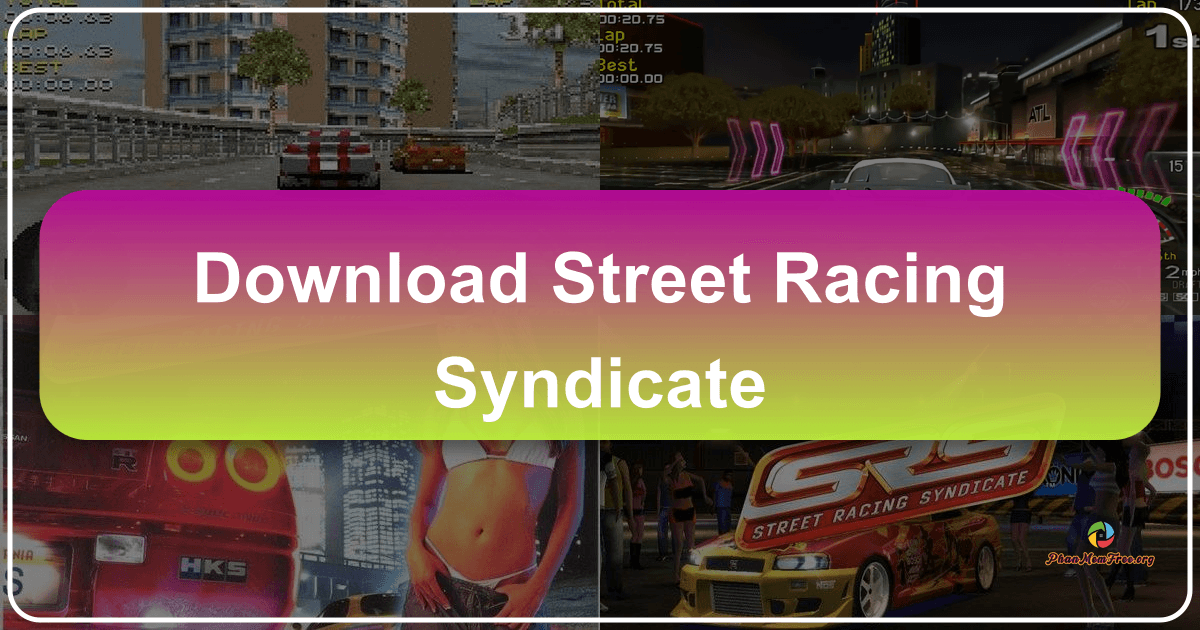 Street Racing Syndicate: A PC racing game with simplistic gameplay and dated graphics, receiving largely negative reviews. /images/download-street-racing-syndicate.png