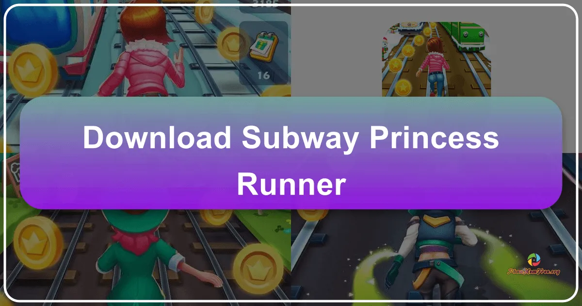 Subway Princess Runner: A Festive Endless Runner