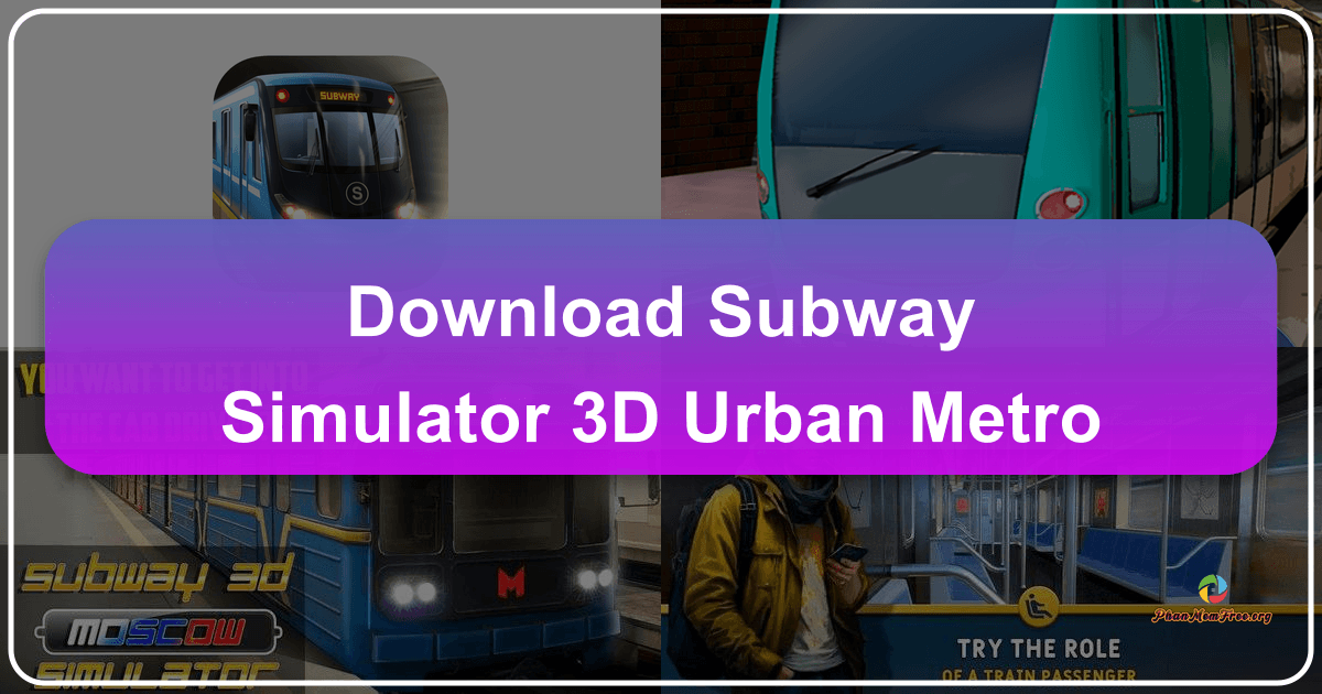Subway Simulator 3D - Urban Metro offers a realistic and fun subway driving simulation experience for players. /images/download-subway-simulator-3d-urban-metro.png