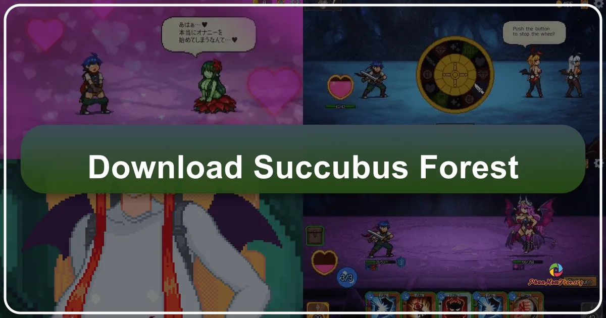 Succubus Forest: A Roguelike Deckbuilder in a World of Monster Girls