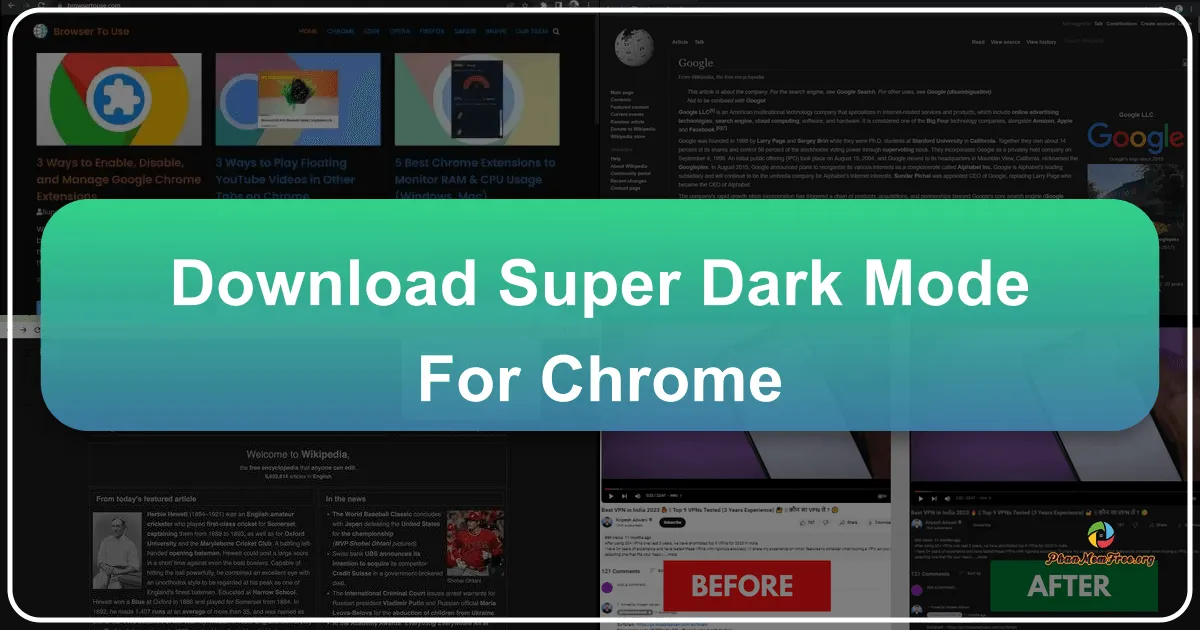 Super Dark Mode for Chrome: A Deep Dive into Enhanced Night Viewing