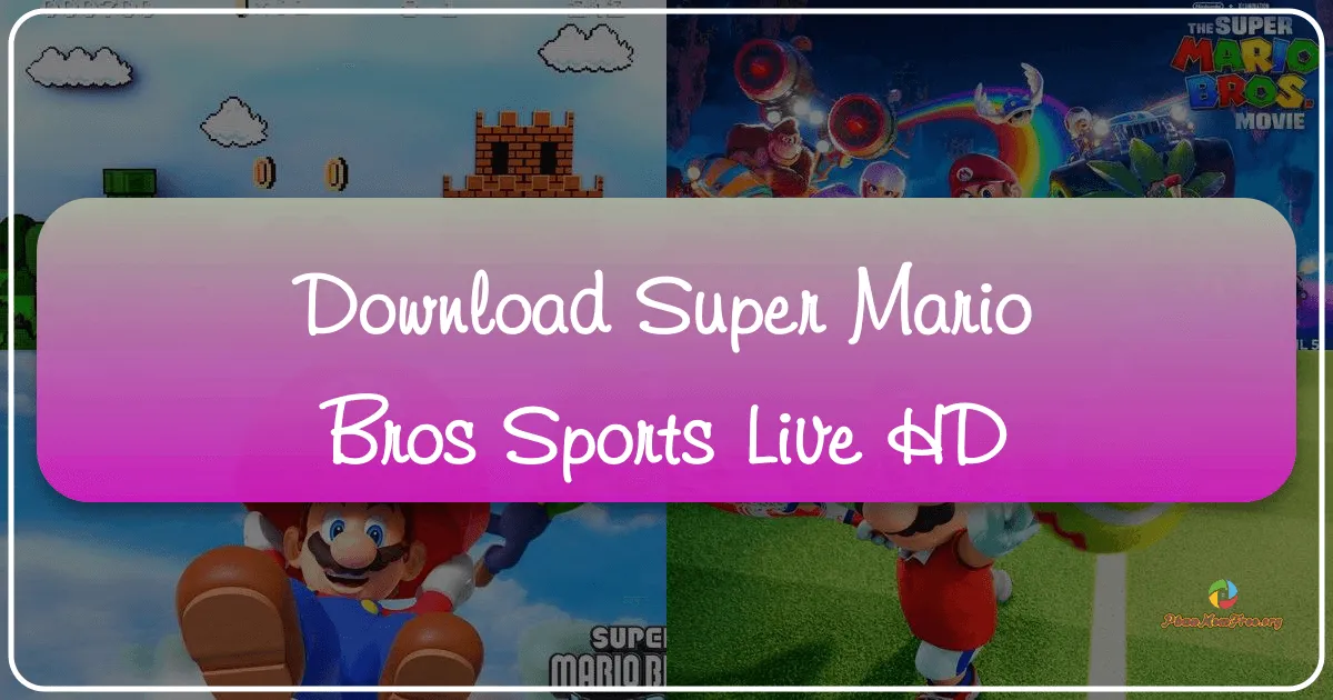 Super Mario Bros. Sports Live HD: A Nostalgic Pixel-Perfect Adventure on Mobile