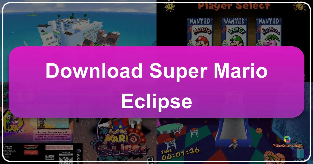 Super Mario Eclipse: A Stellar Fan-Made Adventure