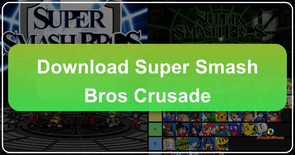 Super Smash Bros. Crusade: A Fan-Made Fiesta of Fighting