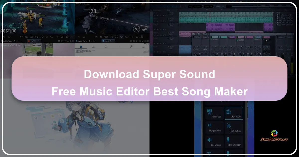 Super Sound - Free Music Editor: Your Best Song Maker