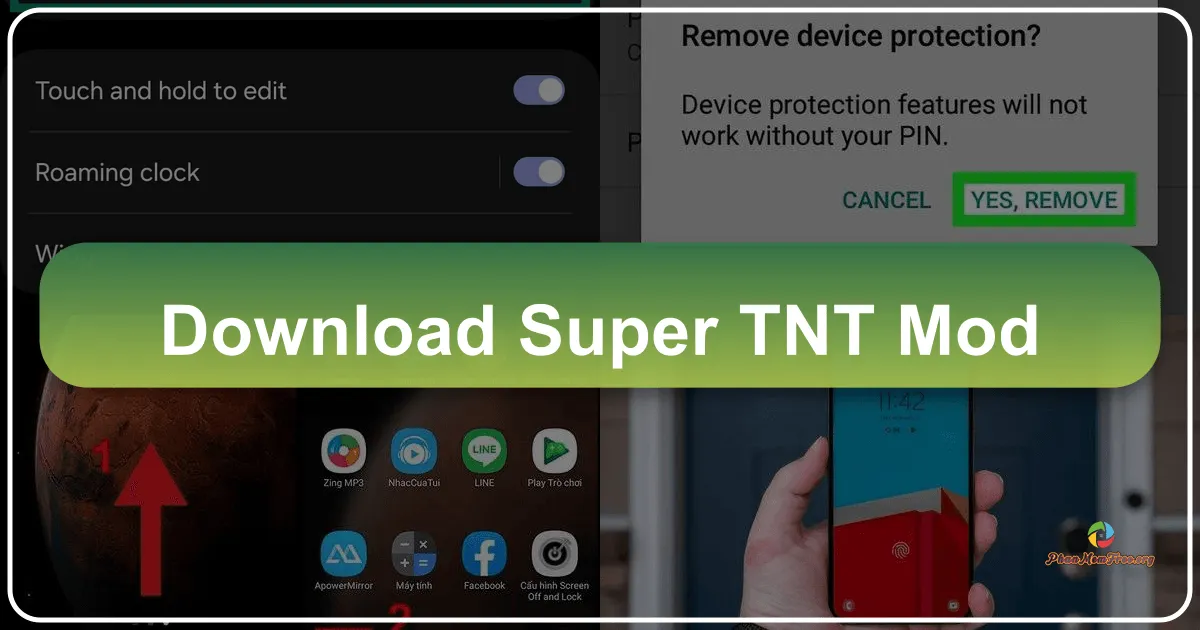 Super TNT Mod: Thêm 59 Loại Thuốc Nổ Mạnh Mẽ Vào Thế Giới Minecraft