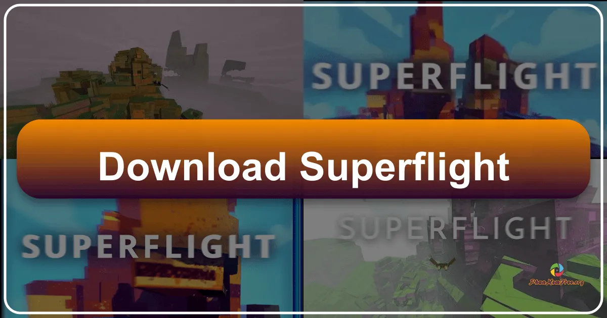 Superflight: A Serene Flight Through Algorithmic Landscapes