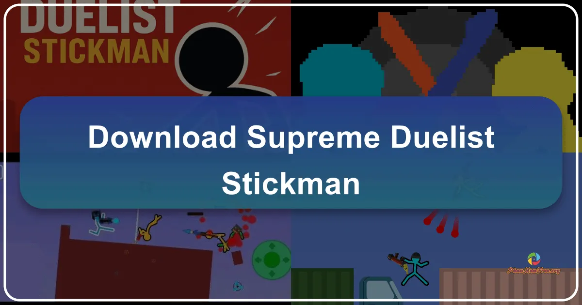 Supreme Duelist Stickman: A Hilarious Action-Packed Stickman Adventure