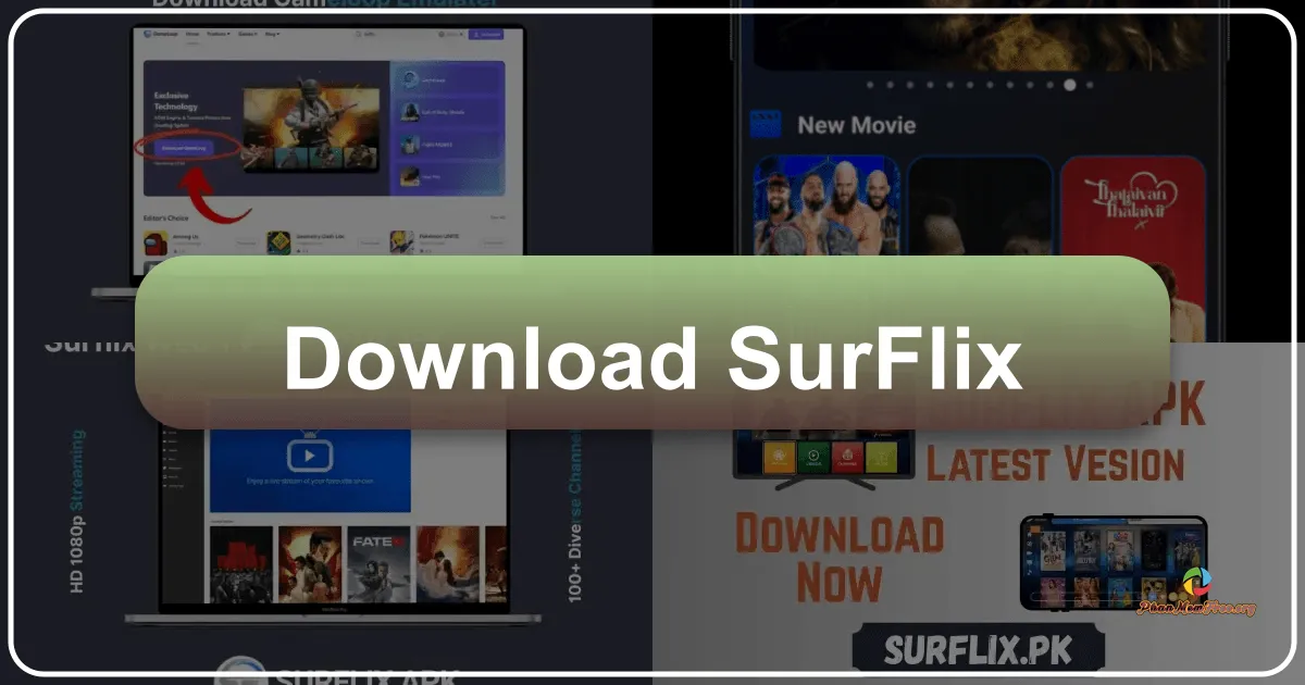 Surflix: Your All-in-One Infotainment Hub for Android