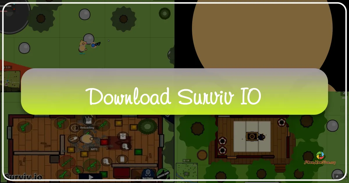 Surviv.io: Trận Chiến Sinh Tồn Đầy Hấp Dẫn Trong Thế Giới 2D