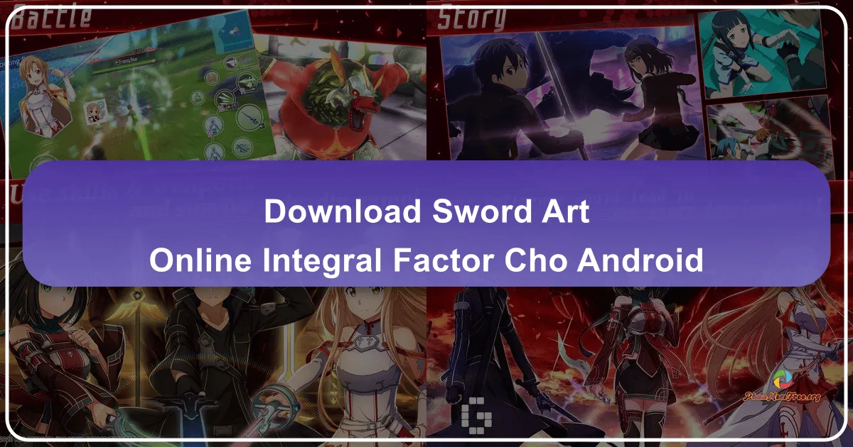 Sword Art Online: Integral Factor cho Android - Trải Nghiệm MMORPG Anime Hấp Dẫn Trên Di Động