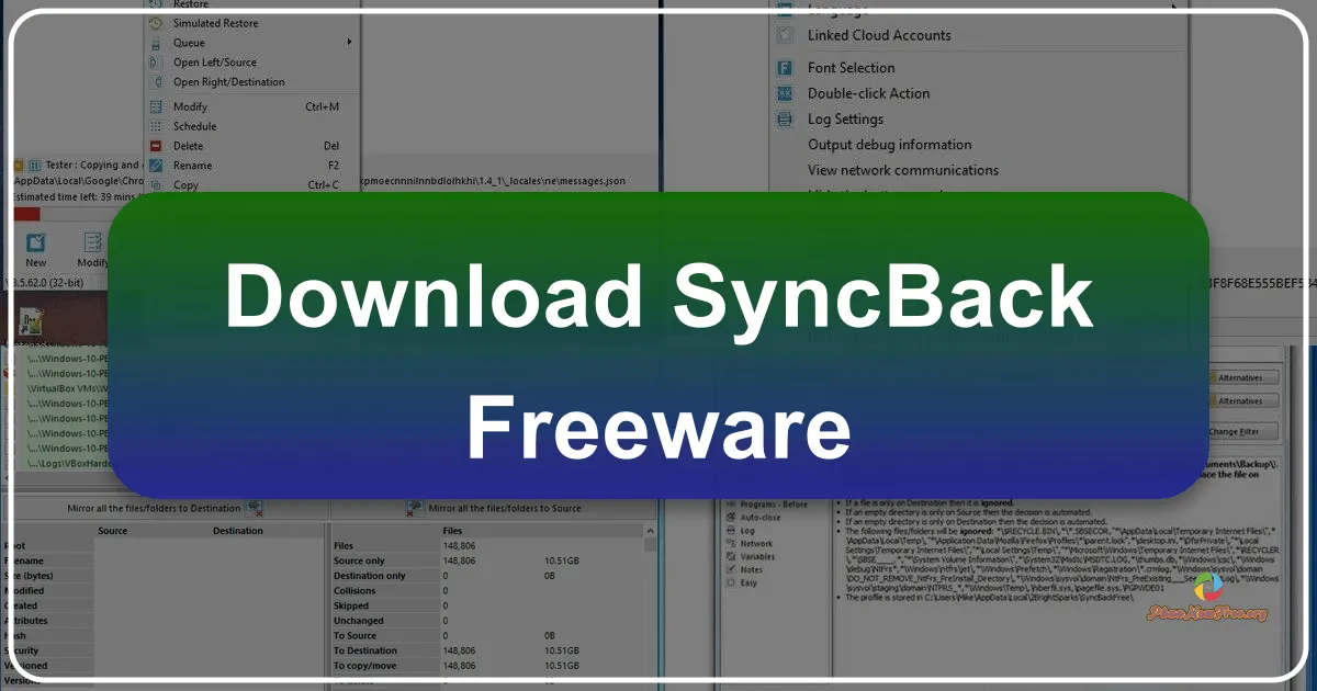 SyncBack: A Freeware Solution for File Synchronization and Backup