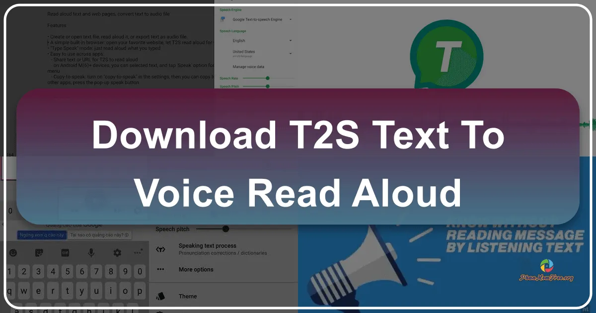 T2S: Text to Voice Read Aloud – Your Android Text-to-Speech Companion