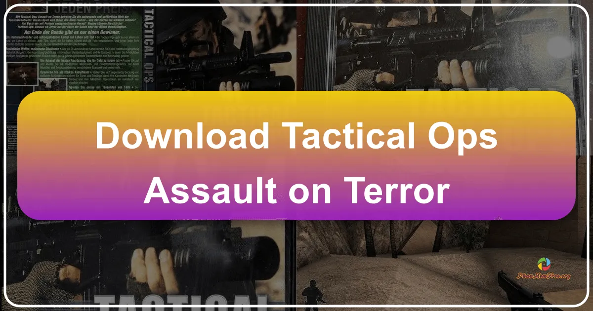 Tactical Ops: Assault on Terror: A Blast from the Past