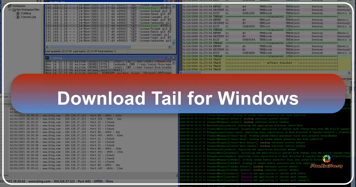 Tail for Windows: The Essential UNIX-Like Command-Line Utility for Windows Users