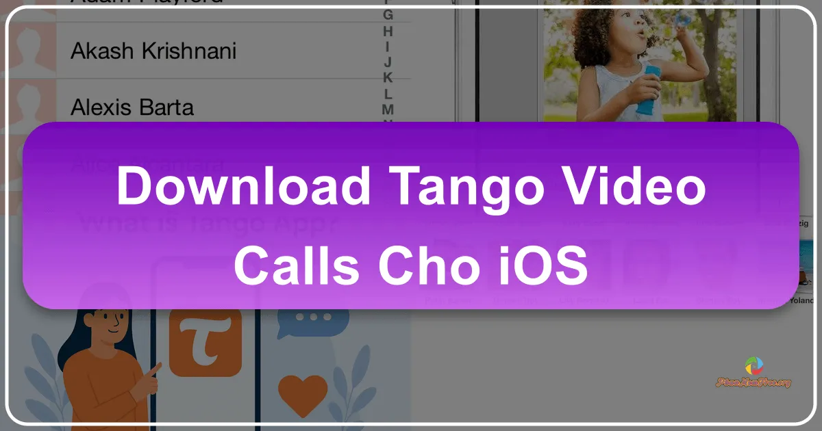 Tango cho iOS: Gọi video và trò chuyện miễn phí trên iPhone/iPad