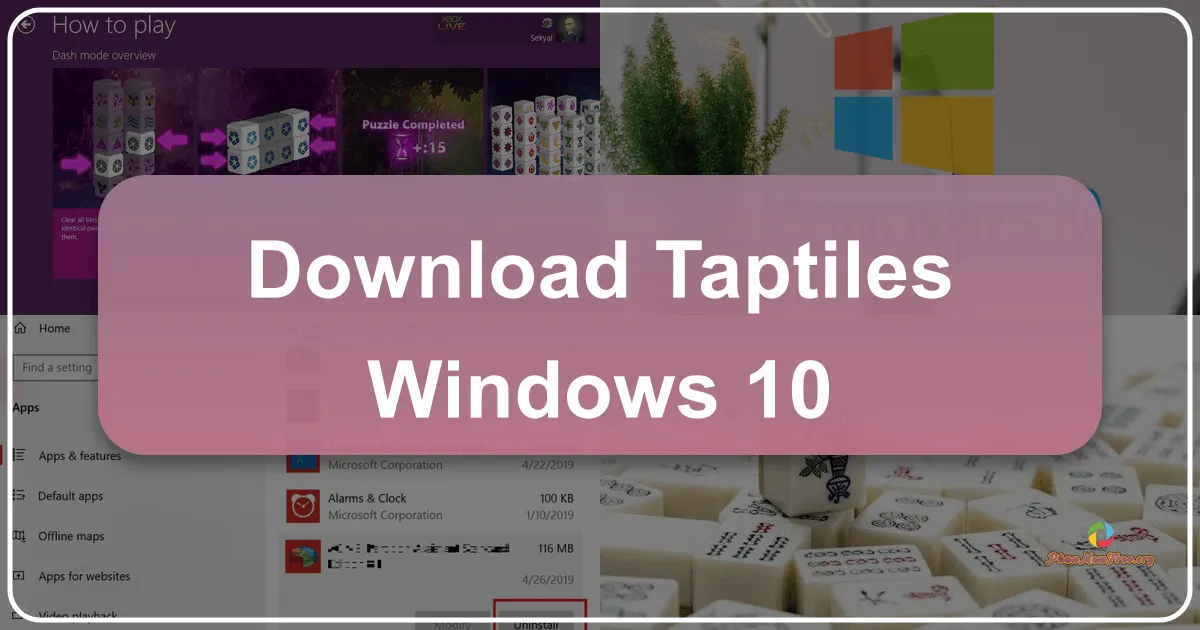 Taptiles for Windows 10: A Refreshing Take on Puzzle Gaming