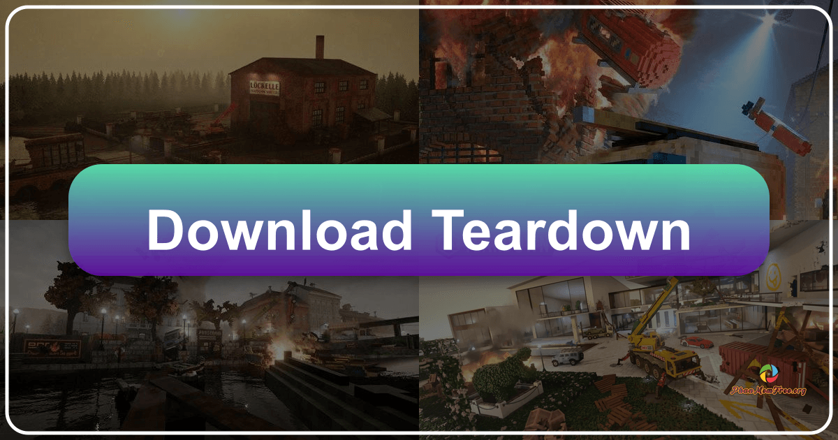 Teardown: Phá hủy, sáng tạo và giải tỏa căng thẳng trong thế giới voxel đầy màu sắc. /images/download-teardown.png