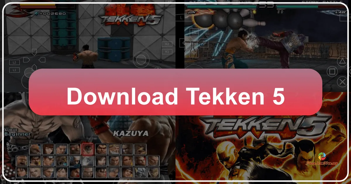 Tekken 5: A Mobile Fighting Game Experience