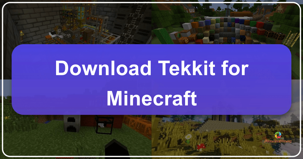 Tekkit for Minecraft: A modpack that added technology and industrial elements to the game, now discontinued. /images/download-tekkit-for-minecraft.png