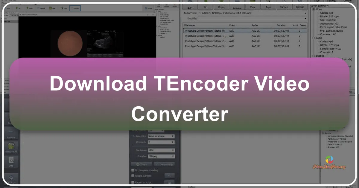 TEncoder Video Converter – Giải Pháp Chuyển Đổi Video Toàn Diện và Mạnh Mẽ