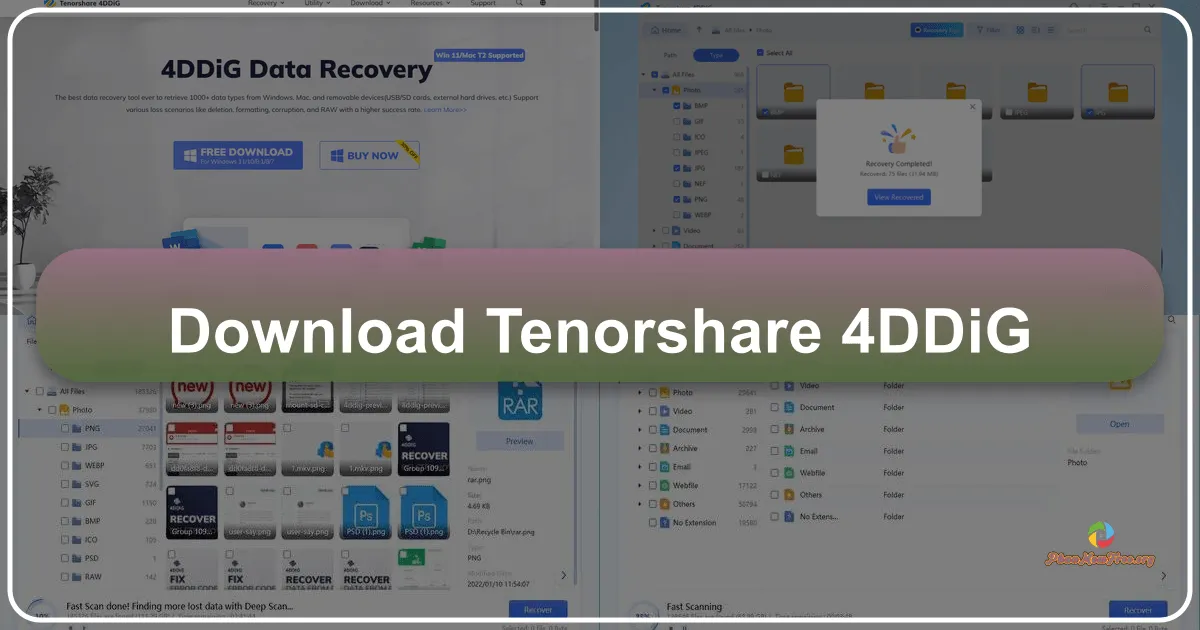 Tenorshare 4DDiG: A Comprehensive Data Recovery Solution
