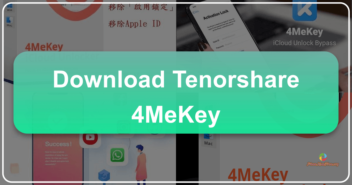 Bypass iCloud Activation Lock with Tenorshare 4MeKey for Windows, a solution for locked iOS devices. /images/download-tenorshare-4mekey.png