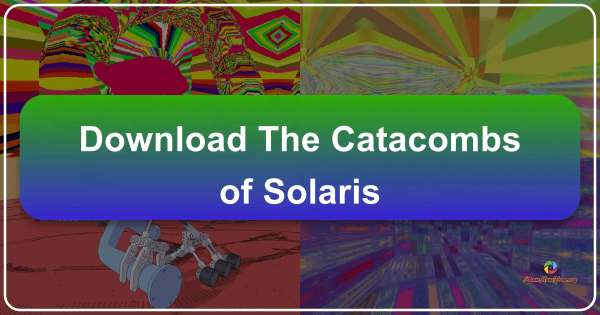 The Catacombs of Solaris: A Surreal Journey Through Pixelated Art