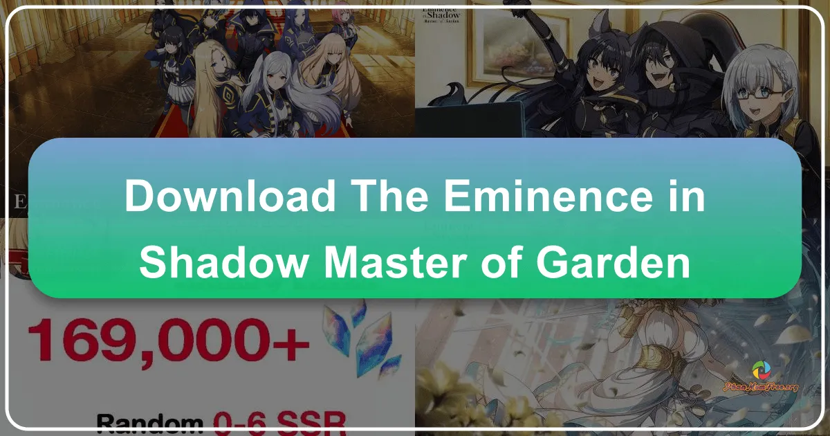 The Eminence in Shadow: Master of Garden – A Deep Dive into the Idle RPG