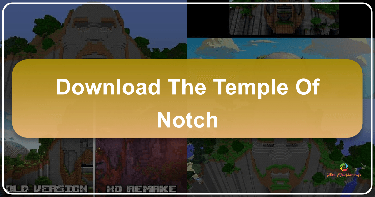 Explore The Temple of Notch, a unique Minecraft map tribute to creator Markus "Notch" Persson. /images/download-the-temple-of-notch.png