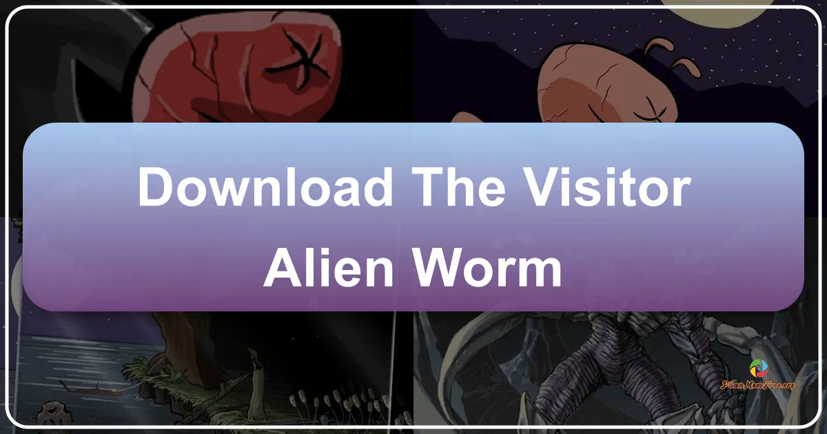 The Visitor - Alien Worm: A Gory Point-and-Click Adventure