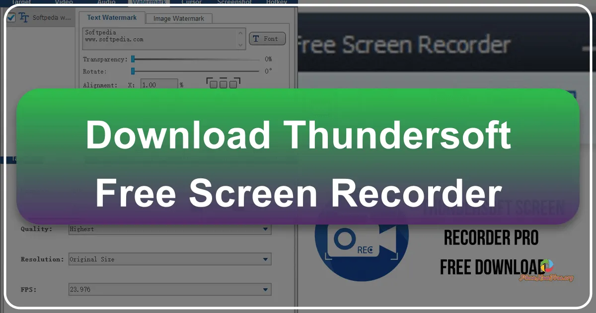 Thundersoft Free Screen Recorder: A Comprehensive Review