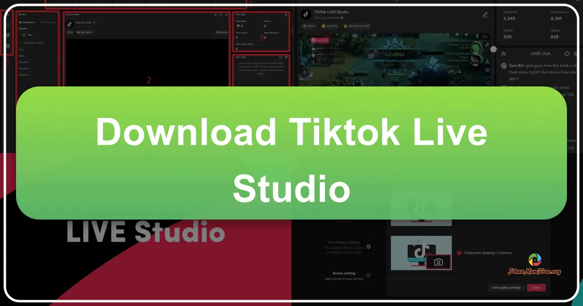 TikTok LIVE Studio: Phát Trực Tiếp Trên TikTok Từ Máy Tính Của Bạn