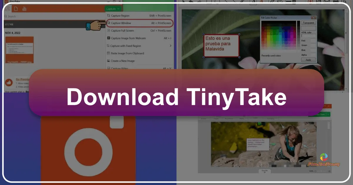 TinyTake: Công cụ chụp ảnh và quay video màn hình tiện lợi và mạnh mẽ