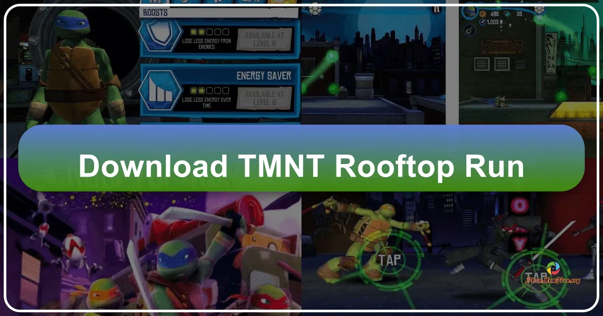TMNT: Rooftop Run - A Thrilling Mobile Adventure