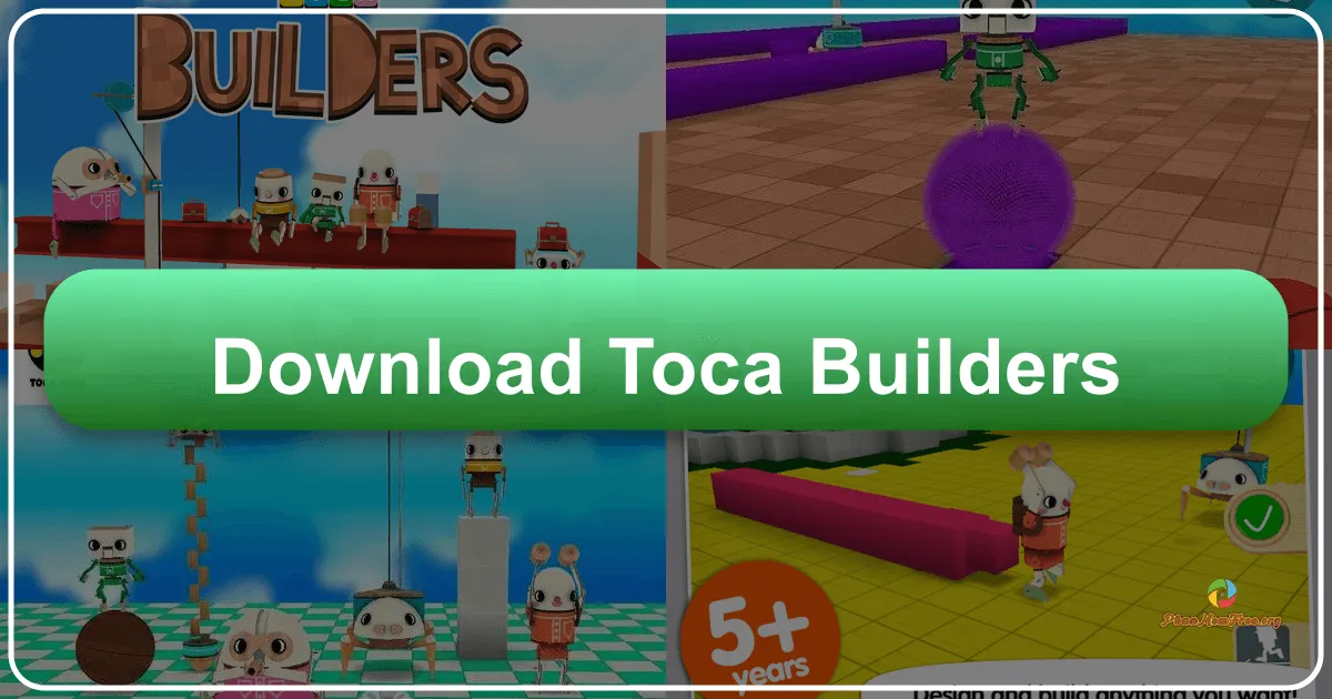 Toca Builders: A Blocky Construction Adventure for Young Builders