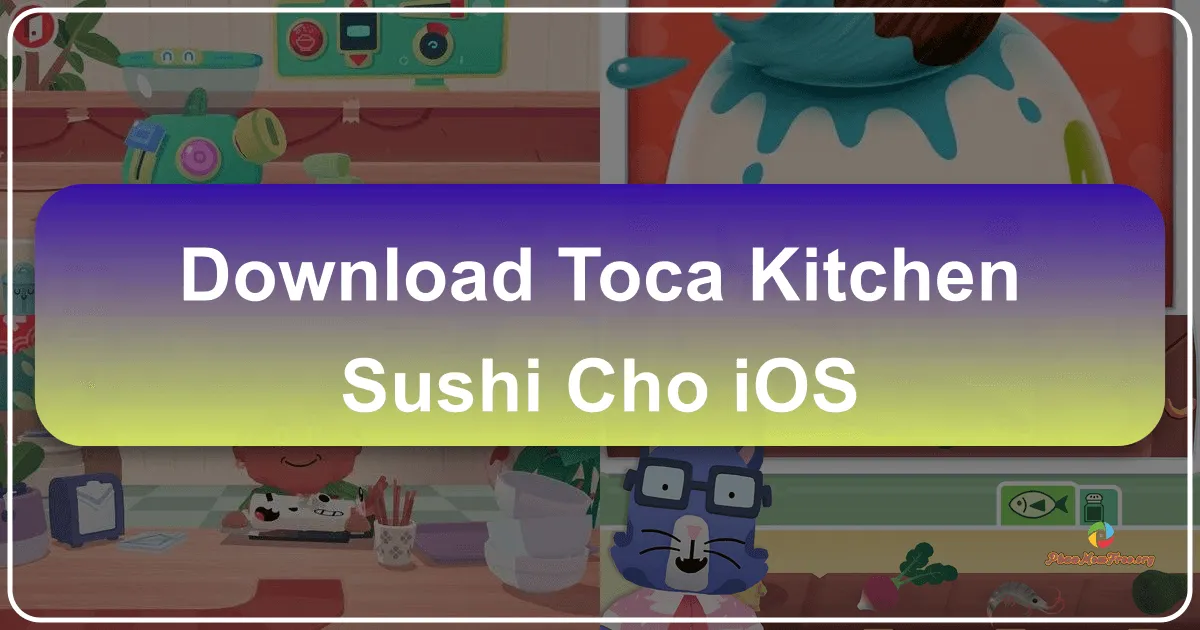 Toca Kitchen Sushi cho iOS: Trở Thành Đầu Bếp Sushi Nhí Tài Ba